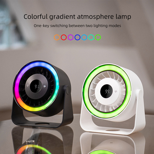 Supplier Grosir Profesional untuk Kipas Meja Isi Ulang F18, Layanan OEM/ODM, Ayunan Otomatis 5 Kecepatan Kekuatan Angin yang Dapat Disesuaikan - Product Image 4