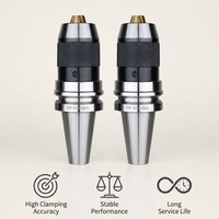 Adaptateur de tige de perceuse en acier pour machine-outil de précision industrielle, capacité 13 mm, OEM personnalisé, compatible avec le perçage sur tour, garantie 3 ans