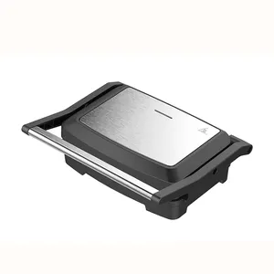 Panini Maker-Parrilla de prensa de 2 rebanadas de 750 vatios <span class=keywords><strong>con</strong></span> luces indicadoras Panini Press Sandwichera eléctrica - Product Image 1