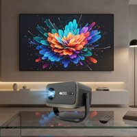 Meilleures ventes : Projecteur intelligent P20 4K 32 Go Android 14, Full HD 1080P, 500 ANSI Lumens, Mise au point automatique, WiFi 6 5G, Vidéo Home Cinéma à courte focale