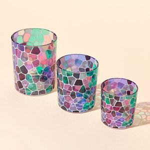 Frasco de Vidrio Esmerilado para Velas de 10 oz/300 ml - Logotipo Personalizado en Color 3D UV DTF, Gran Venta en América del Norte/Medio Oriente/Europa - Product Image 6