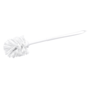 Spazzola per WC di ricambio bianca da 30 cm - Product Image 2