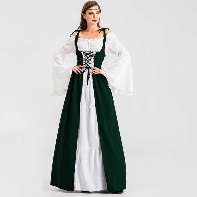 9125 Vert [Jupe, Gilet, Ruban]