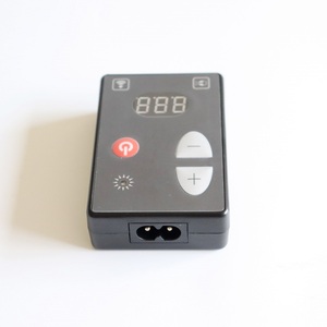 เครื่องจ่ายไฟสำหรับเครื่องสักดิจิตอล LCD อัจฉริยะแบบพกพา ทำจากสแตนเลส สำหรับงานศิลปะบนร่างกายและการรักษาผิว - Product Image 2