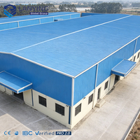 Almacén de Estructura de Acero Prefabricado Estándar Internacional, Edificio Metálico de Acero con Certificación CE y Sistema de Garantía de Calidad