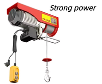 Nouvelle treuil électrique à câble métallique 220V de haute qualité, mini-treuil à cliquet pour usage en restaurant