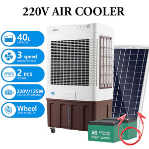 Rafraîchisseur d'Air Évaporatif <span class=keywords><strong>Mécanique</strong></span> 45L à Eau, CA CC, Batterie et Solaire - Product Image 2