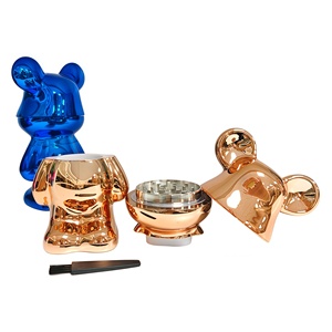 <b>Grinders</b> 4 Layers Metal Alloy New Design Portable <b>Grinder</b> Smoking Accessories Smoking Tobacco for Smoke Shop - Product Image 2