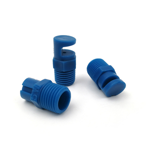 Boquilla de ventilador plano serie FY 1/8 "1/4" PP K, cortina de agua, boquilla de pulverización plana de gran angular deflector - Product Image 1