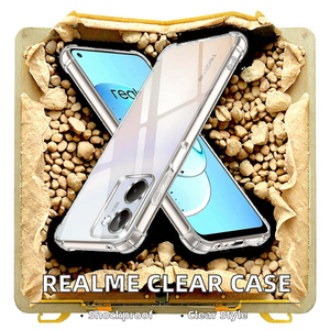 Funda Transparente para Teléfono Realme 11 5G 11X C51 <span class=keywords><strong>C53</strong></span> Narzo N53 N55 GT Neo 5, Diseño Empresarial, TPU Grueso y Suave, Protección Antigolpes - Product Image 2