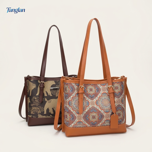 Kit Materiale Fai-da-te per Borsa a <span class=keywords><strong>Tracolla</strong></span> da Donna in PU Jacquard 2026, Borsa a Spalla Ricamata Artigianale Stile Cinese - Product Image 1