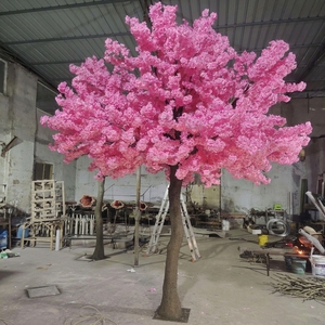 Nouveau Best-Seller Segro Arbre de Sakura <span class=keywords><strong>Japonais</strong></span> Personnalisé Fleur de <span class=keywords><strong>Cerisier</strong></span> Rose Artificielle Écologique en Soie et Plastique pour Mariage et Décoration Intérieure - Product Image 5