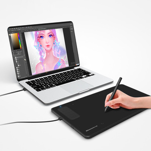 Illustration artistique 10 lunes G12 10x6 pouces 8192 niveaux sans batterie avec interface type-c Dessin numérique Tablette graphique électronique - Product Image 3