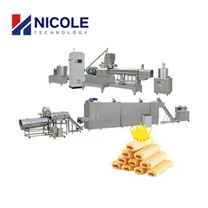 Industrial Automatic Cheese Balls Snacks Food Extruder Making Machine Equipment