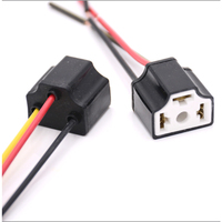 3-Wege-H4 9003 Keramik draht verkabelung Autokopf Glühbirne Lampen kabelbaum Steckdose Stecker Für Bmw E39 F30 F10 Sicherheits schutz
