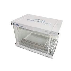 5 In 1 Mini Kleine Desktop Hete Buigende Float Glas Betta Schildpad <span class=keywords><strong>Aquarium</strong></span> Vis Nano Tank - Product Image 3
