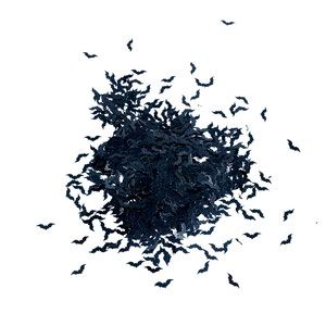 Paillettes Épaisses en Forme de Chauve-Souris en Vrac pour Décorations Festives d'Halloween, de Noël et Créations Artisanales Scintillantes - Product Image 5