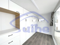 Suihe 5m Maison préfabriquée Pod Capsule préfabriquée Chambre d'hôtel Couchage pomme Pod Cabine avec chambre
