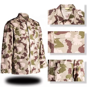 Hombres Poliéster Algodón <span class=keywords><strong>Desierto</strong></span> Camuflaje Entrenamiento Táctico BDU Uniforme - Product Image 2