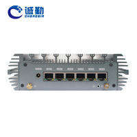 Mini PC Pare-feu Routeur Fanless X86 Pas Cher avec 6 Ports LAN, Processeur Core i5/i7/N100/N305, 2*COM, PoE, pour Sécurité Réseau (Pfsense)