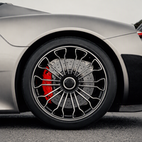 Jante en alliage forgé monobloc 6061-T6 21 pouces 5x114.3 PCD avec enjoliveur personnalisé ET CB pour Ferrari McLaren Supercar Sport