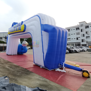Arco inflable publicitario personalizado con soplador para fiestas y eventos al aire libre - Product Image 5