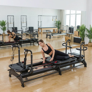 Máquina de <span class=keywords><strong>Pilates</strong></span> <span class=keywords><strong>Reformer</strong></span> de Aluminio de Grado Profesional LUMINE, Duradera, Portátil, Confiable para Estudios de <span class=keywords><strong>Pilates</strong></span> e Instructoras, 3 Años de Garantía - Product Image 1