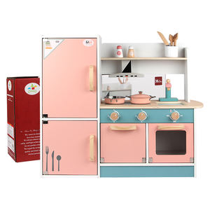 Giocattolo da <span class=keywords><strong>Cucina</strong></span> in <span class=keywords><strong>Legno</strong></span> per <span class=keywords><strong>Bambini</strong></span>, Set Multi-accessorio <span class=keywords><strong>Montessori</strong></span> per Giochi di Ruolo, Età 3+ - Product Image 6