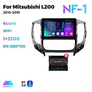 NaviFly NF nuovissimo lettore di autoradio Android touch screen per mitMitsubishi <span class=keywords><strong>L200</strong></span> 2015-2019 di controllo vocale Android <span class=keywords><strong>auto</strong></span> - Product Image 3