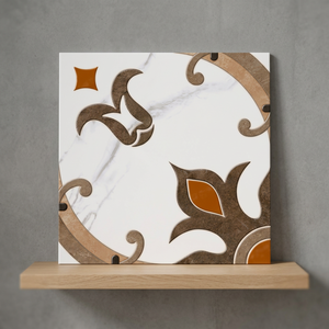 Carreaux de bois en mosaïque 3D effet vague, 30x30cm, décoration murale intérieure, motif emboîtable, carreaux de sol pour garage. - Product Image 2