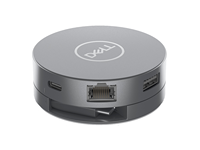 Accessoires pour ordinateurs de bureau portables Dell très fiables Adaptateur multiport USB-C 7-en-1-DA310