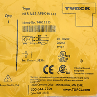 Stock Neuf Authentique NI8-M12-AP6X-H1141 4611310