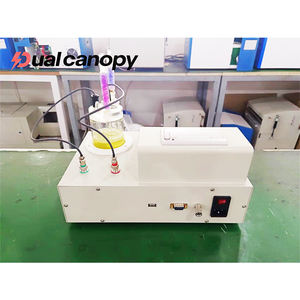 ASTM D1533 <span class=keywords><strong>Karl</strong></span> <span class=keywords><strong>Fischer</strong></span> <span class=keywords><strong>Titrimeter</strong></span> Titrator nem test cihazı 220V Ac 50 Hz taşınabilir su içeriği yağ analizörü - Product Image 1