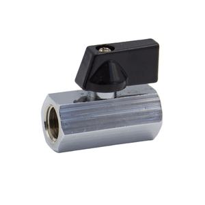 1/8 3/8 1/4 1/2 3/4 inç düşük basınç erkek kadın NPT konu pirinç su sulama sistemleri için Mini bilya vanalar - Product Image 1