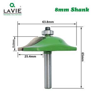 Lavie 8mm Shank Small Tenon Cutter Carbide Woodworking Router Bit For Cabinet Door Frame Cutting - Product Image 3