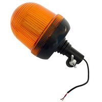 Balise stroboscopique Led lumière Base Flexible toit 15W montage sur tuyau danger feu de circulation flash rotatif avertissement d'urgence lumière de sécurité