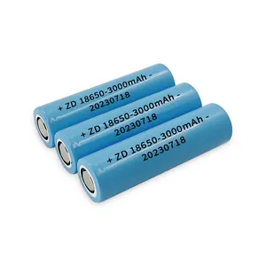 Venta al por mayor INR18650 30Q 3000mAh recargable Samsung 3,7 V celda de batería de iones de litio para paquete de batería de bicicleta eléctrica