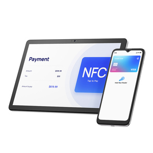 Odm kép USB C 10 inch máy tính bảng <span class=keywords><strong>Android</strong></span> mt8786 4 + 64GB 1280*800 IPS Incell phía trước NFC POS thanh toán thiết bị đầu cuối - Product Image 2