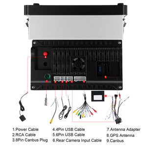 Hikity Double Din 7 pouces 4+64G pour <span class=keywords><strong>Alfa</strong></span> <span class=keywords><strong>Romeo</strong></span> <span class=keywords><strong>159</strong></span> 2004-2011 <span class=keywords><strong>Autoradio</strong></span> Android Carplay/Android Auto/WiFi/<span class=keywords><strong>GPS</strong></span> Vente en gros OEM - Product Image 6