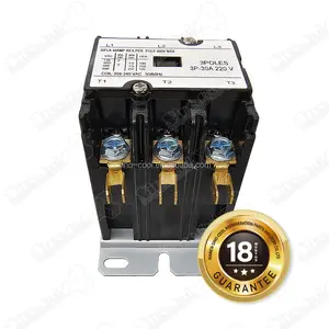 Minirelé de contactor eléctrico, 3 fases, 220v, 30a, 3P30A