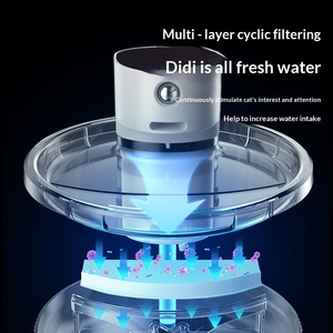 Dispensador de Agua Inteligente para Mascotas, Bajo Ruido, Sensor de Distancia, Diseño Aislado de Agua y Electricidad para Mascotas Domésticas - Product Image 3