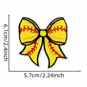 子供用ジャケット帽子バッグに刺繍入りミニマルスポーツボウパッチロゴカスタムアイアン格安パッチ - Product Image 4