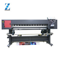 Fabricant chinois 1.6m, 1.8m, 3.2m, imprimante grand format, toile avec pellicule en vinyle et solvant écologique, avec traceur XP600 Dx5