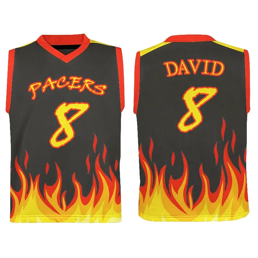 Neues Basketball Uniform Trikot Design