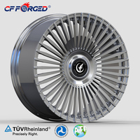 Nouvelles jantes en alliage d'aluminium forgé sur mesure, polies, 20-22 pouces, 5x112 pour Mercedes S63 & S580, multi-branches