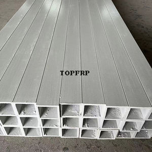 Tube carré en fibre de verre FRP pultrudée haute résistance - Product Image 6