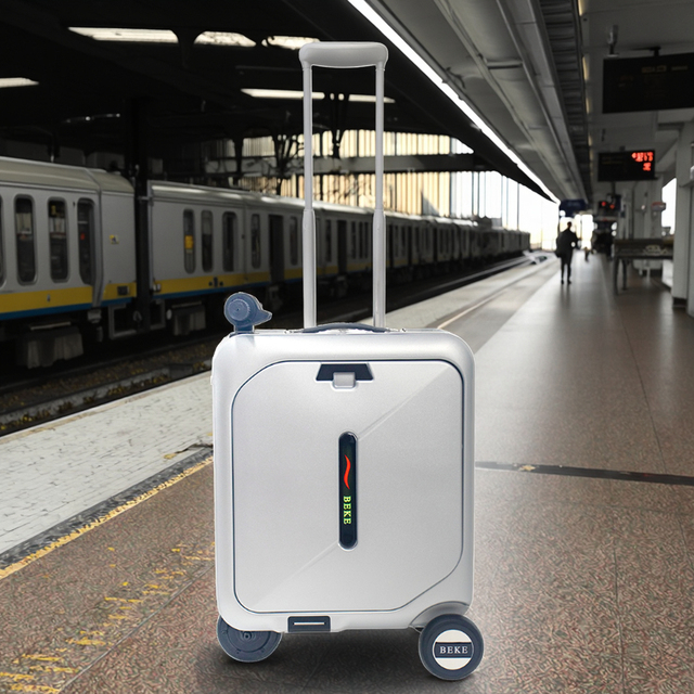 Hot-selling Electric Riding Luggage case in China Wholesale Available Smart Electric Travel Suitcase Custom logo Available.