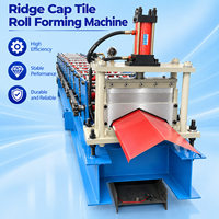 Machine de formage à froid de haute qualité pour la fabrication de capuchons de toit en métal pour tôles d'acier