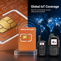 Tarjeta SIM de Datos IoT Global XUNLIBAO para Radio Walkie Talkie 4G LTE PoC, Plug and Play, Multi-red, PTT sobre Red Celular