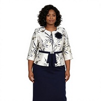Robe de cérémonie élégante sur mesure pour femmes grandes tailles, en brocart de haute qualité, collection 2026